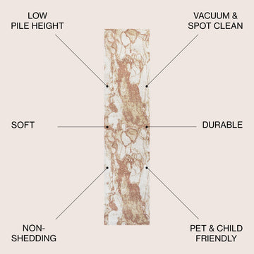 Marmo Abstract Marbled Modern Area Rug